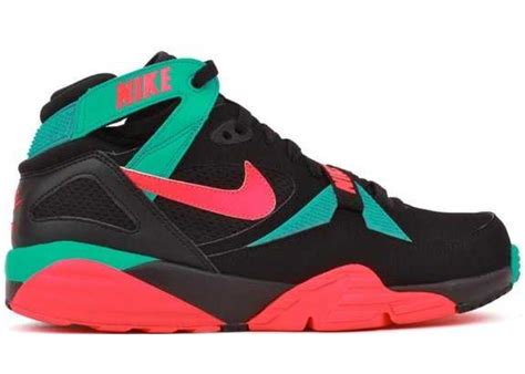 Nike Air Trainer Max 91 Black Hyper Punch Hyper Jade 